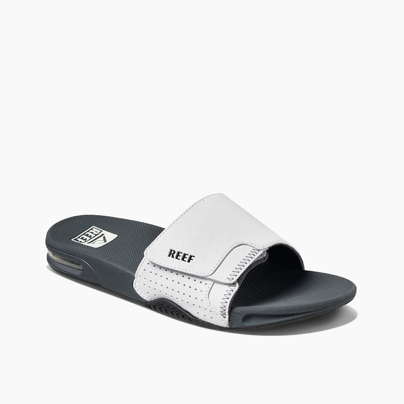 Fanning Slide - Grey/white