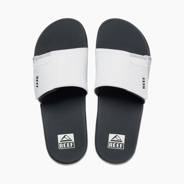 Fanning Slide - Grey/white