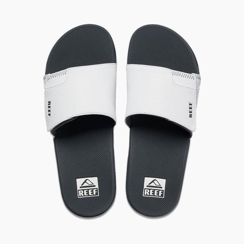 Fanning Slide - Grey/white