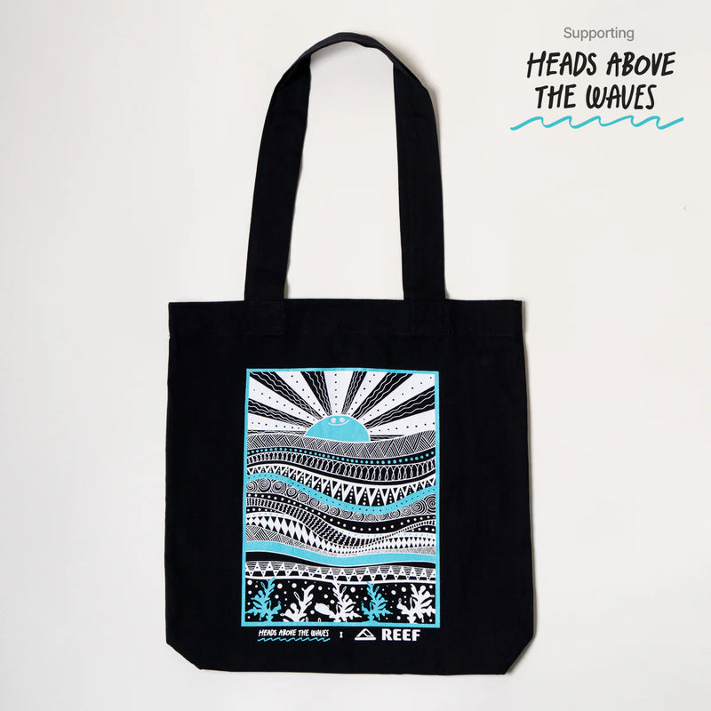 Reef x HATW Blue Health Collab Tote Bag