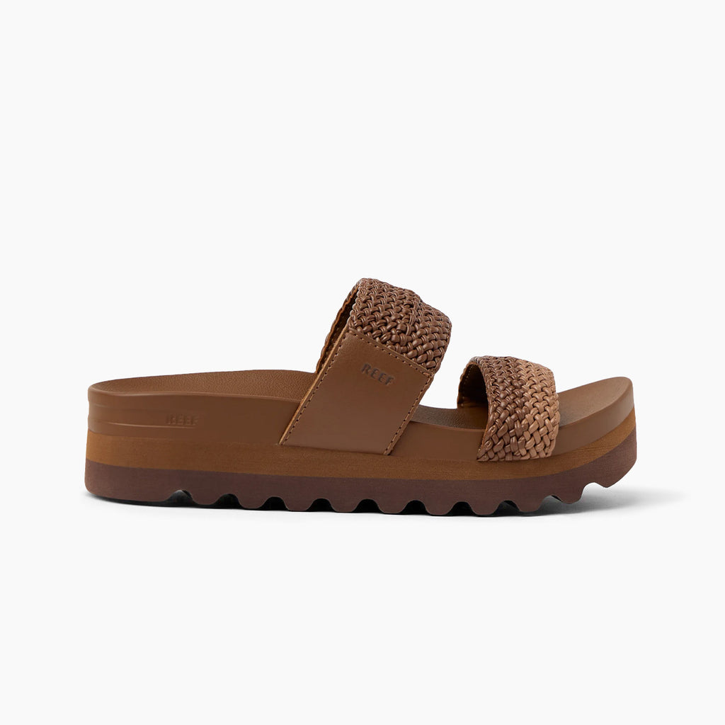 Cushion Vista Hi Chocolate Tan Braid