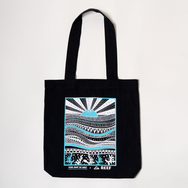 Reef x HATW Blue Health Collab Tote Bag