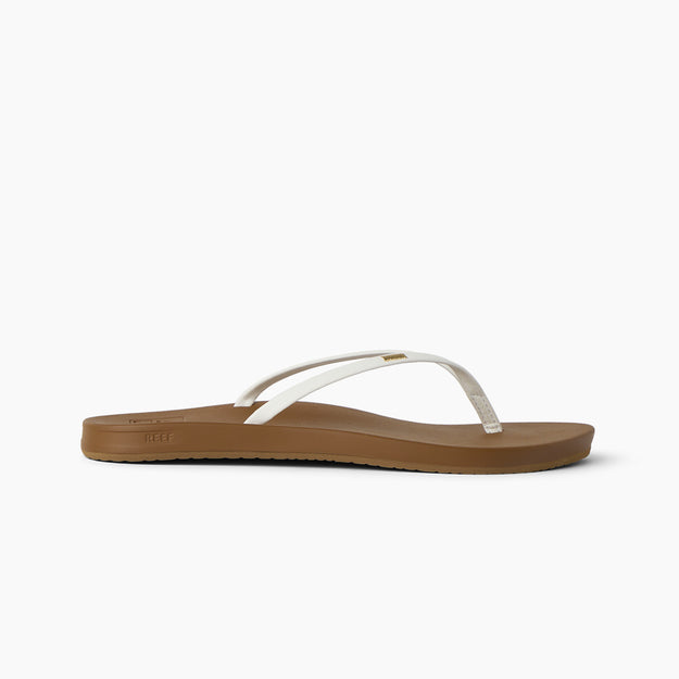 Cushion Slim - White/Tan