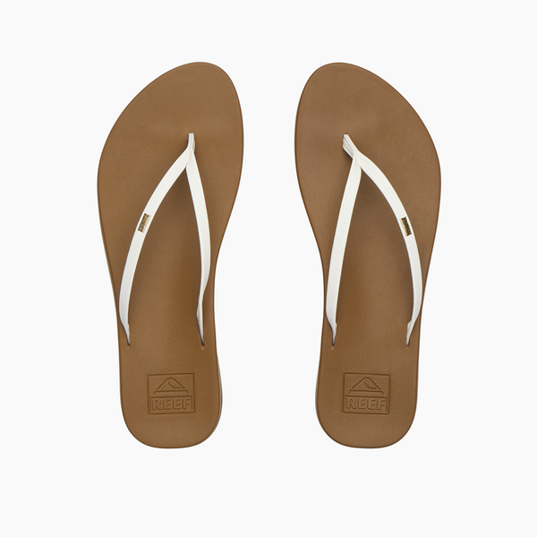 Cushion Slim - White/Tan