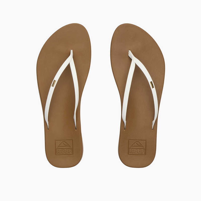 Cushion Slim - White/Tan