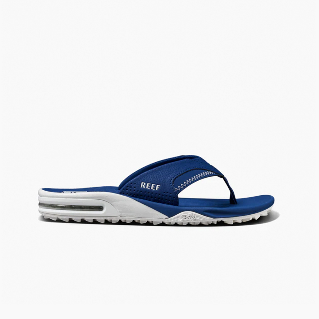 Reef UK Fanning Pregame Sandals Navy/White