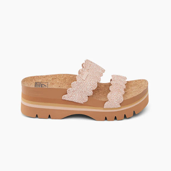 Cushion Vista Higher - Scalloped Rose