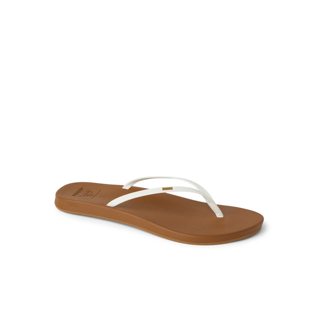 Cushion Slim - White/Tan
