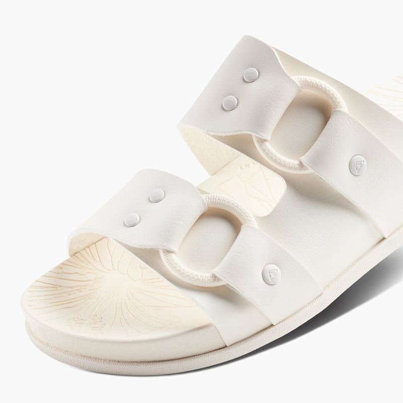 Mens white 2025 leather sandals