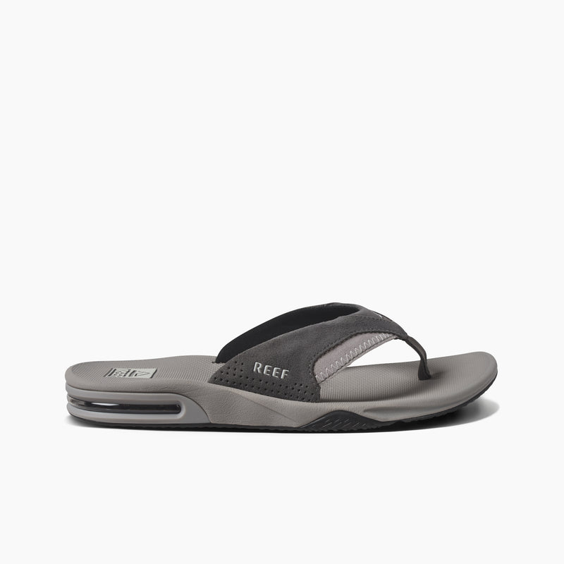 Fanning - Grey Suede