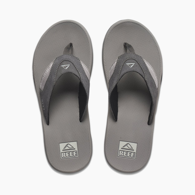 Fanning - Grey Suede