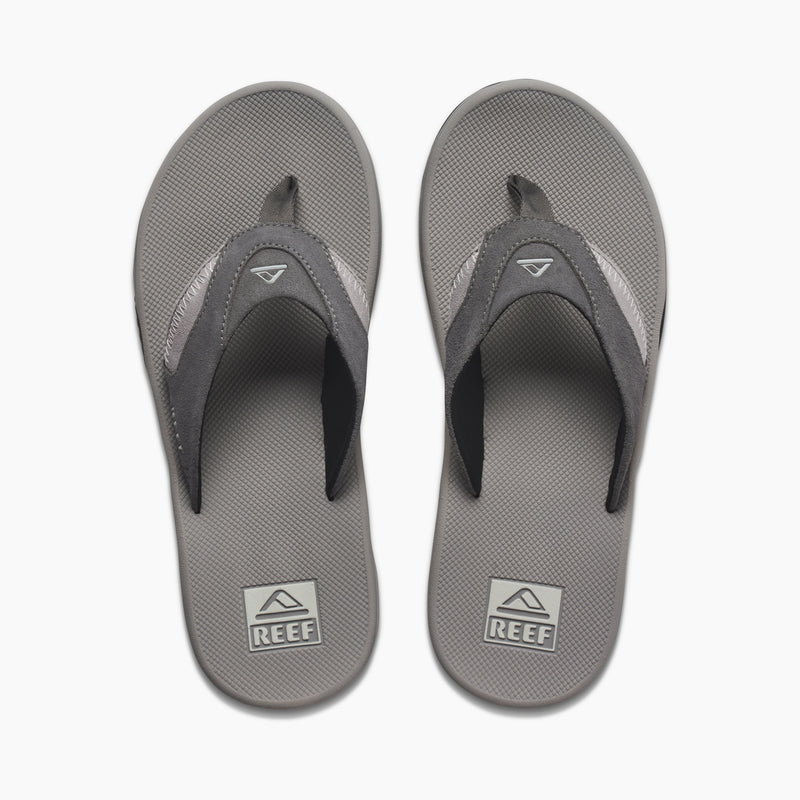 Fanning - Grey Suede