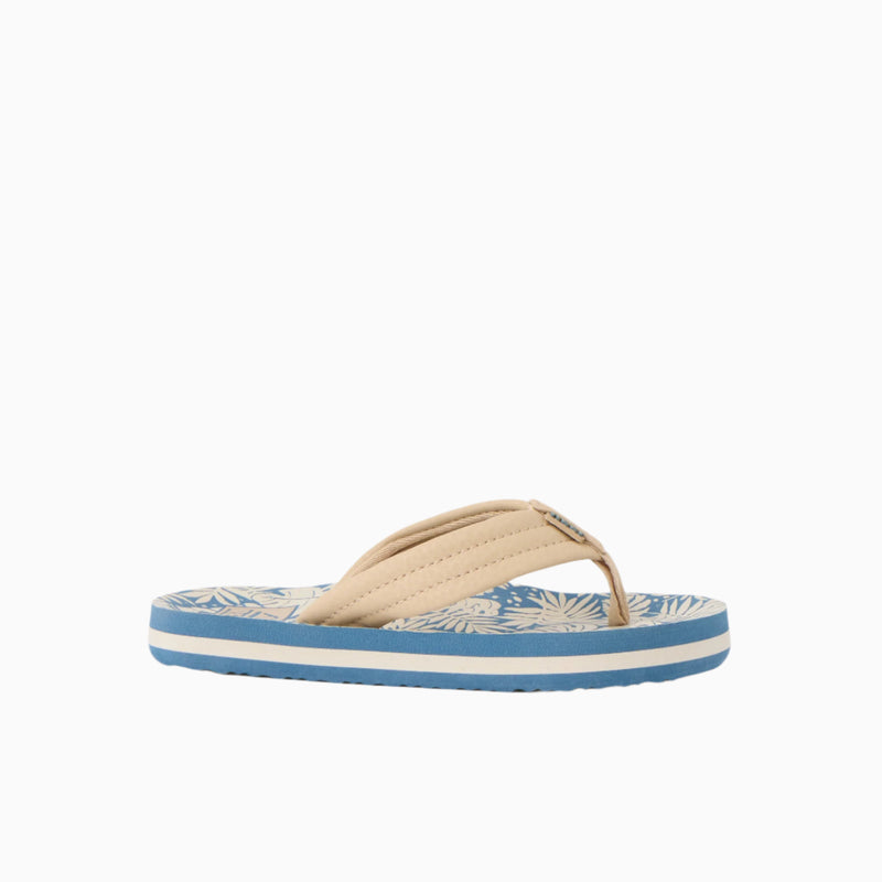 Kids Ahi - Blue/Tan Palm