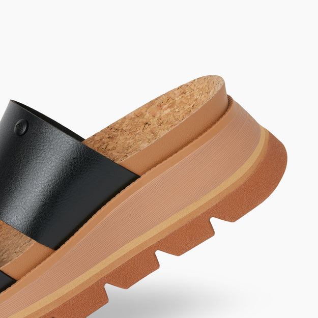 Vista Luxe Siaa - Black/Tan