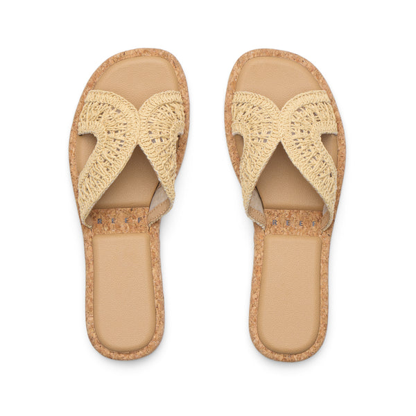 Willow Paisley - Natural Textile