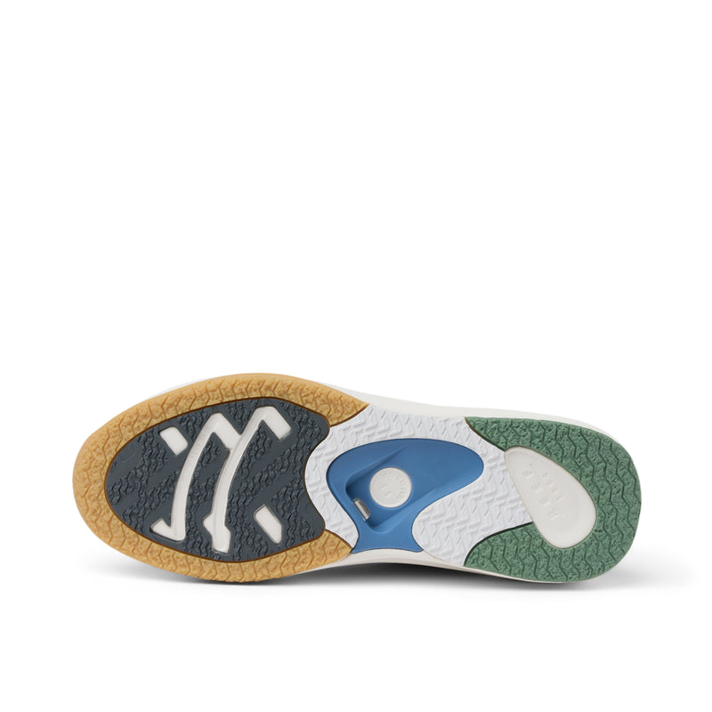 Fanning Shoe - Grey/Blue/Orange