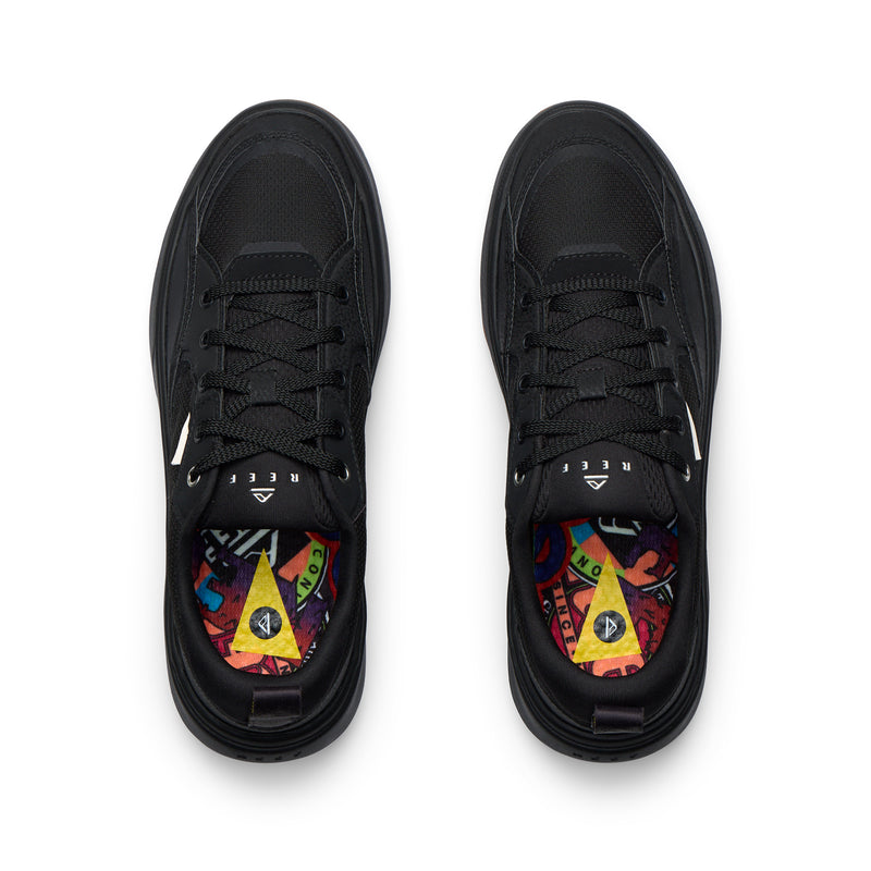Fanning Shoe - Black/Silver