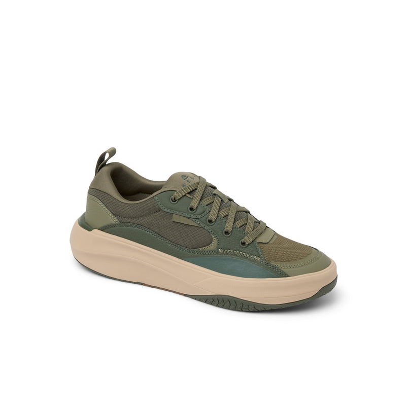 Fanning Shoe - Olive/Tan