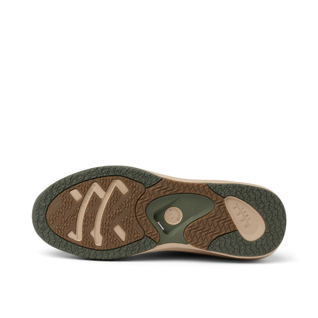 Fanning Shoe - Olive/Tan