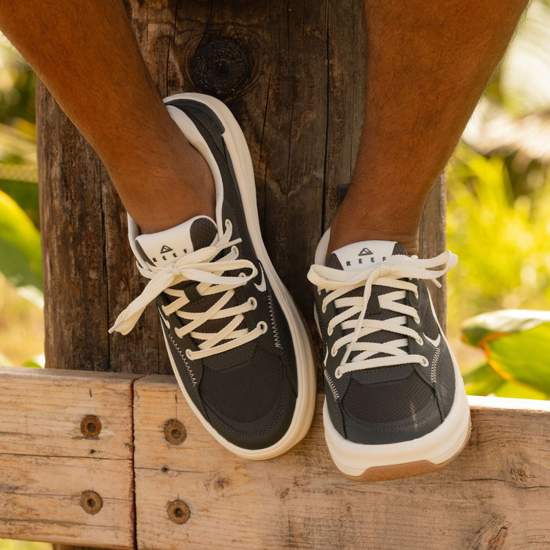 Fanning Shoe - Black/White/Gum