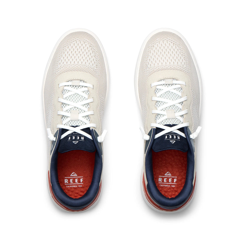 Shoreline Del Mar - Tan/White/Navy