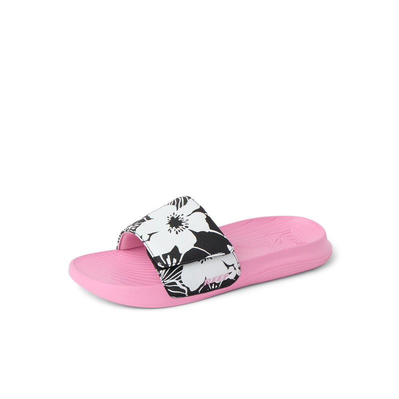 Kids Salty Slide - Black/Pink