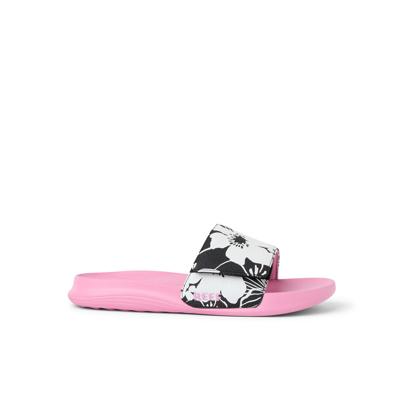 Kids Salty Slide - Black/Pink