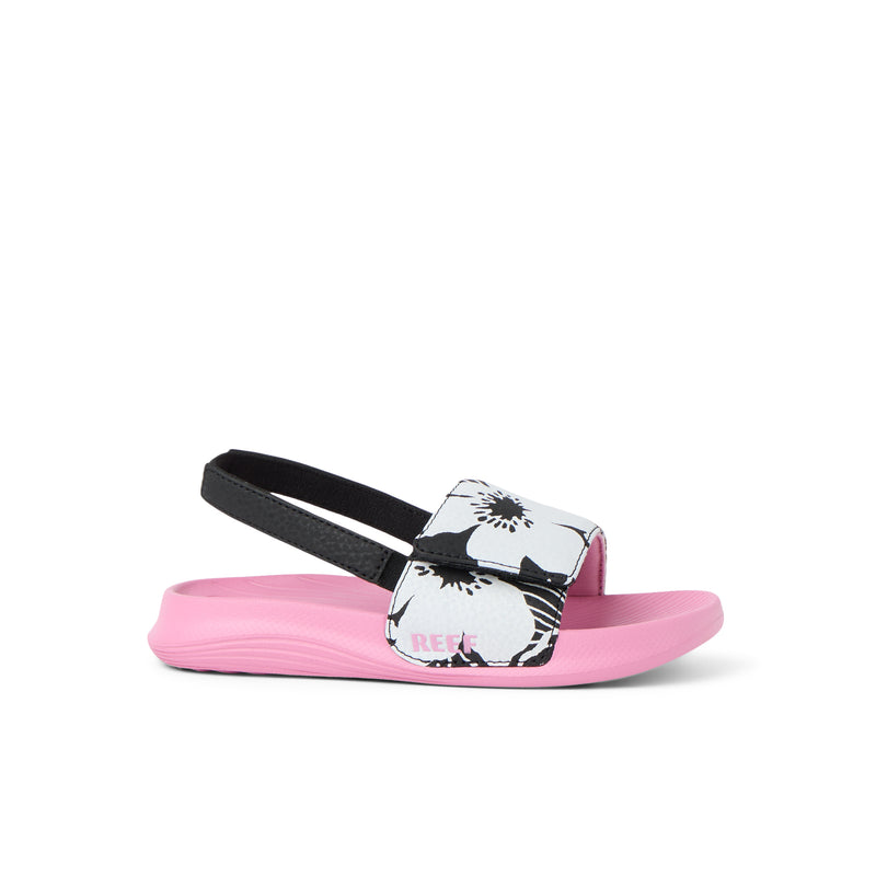Little Salty Slide - Black/Pink