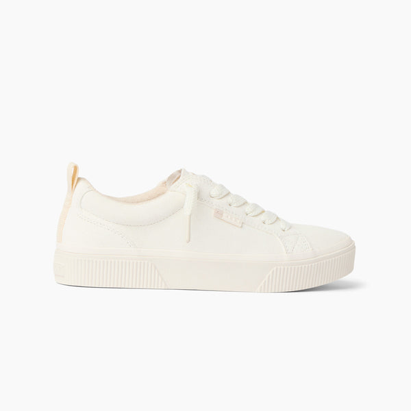 Lay Day Dawn - White Suede