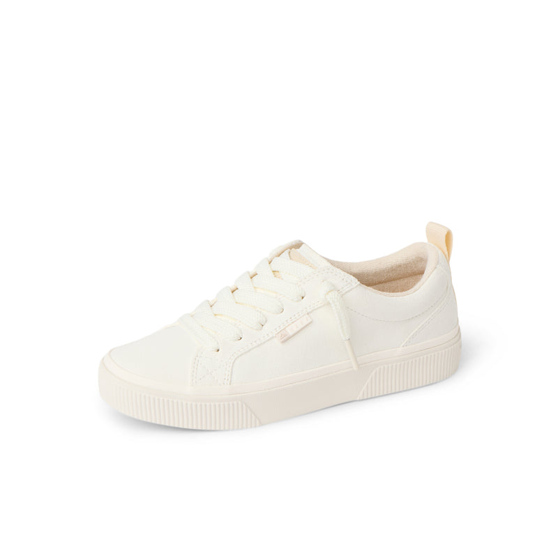 Lay Day Dawn - White Suede
