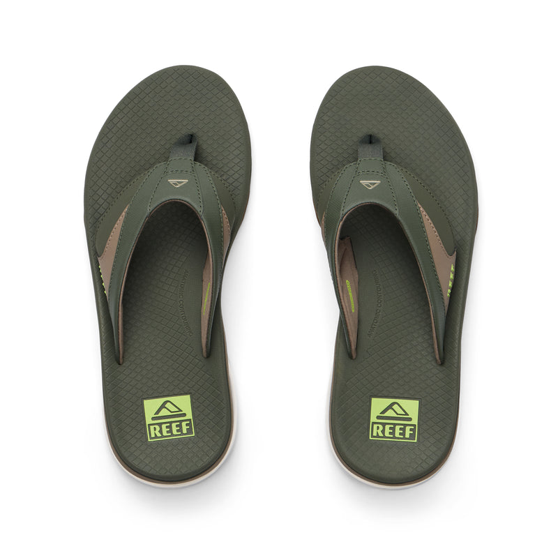 Fanning+ - Olive/Tan/Lime