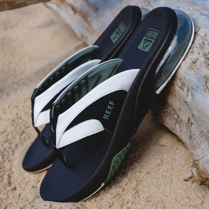 Fanning+ - White/Black/Green