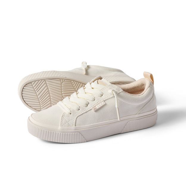 Lay Day Dawn - White Suede