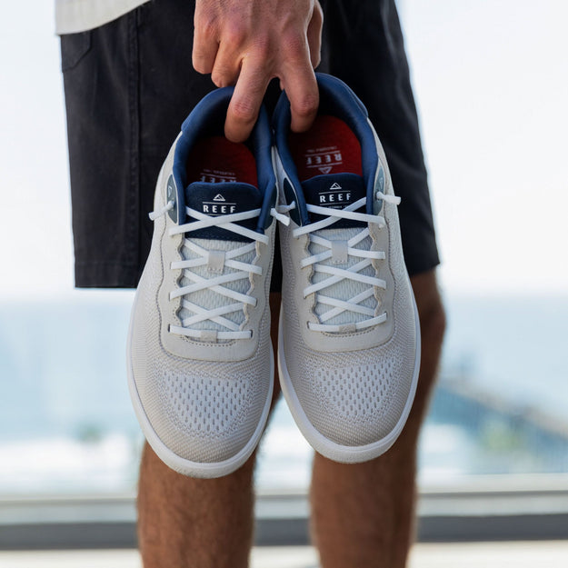 Shoreline Del Mar - Tan/White/Navy