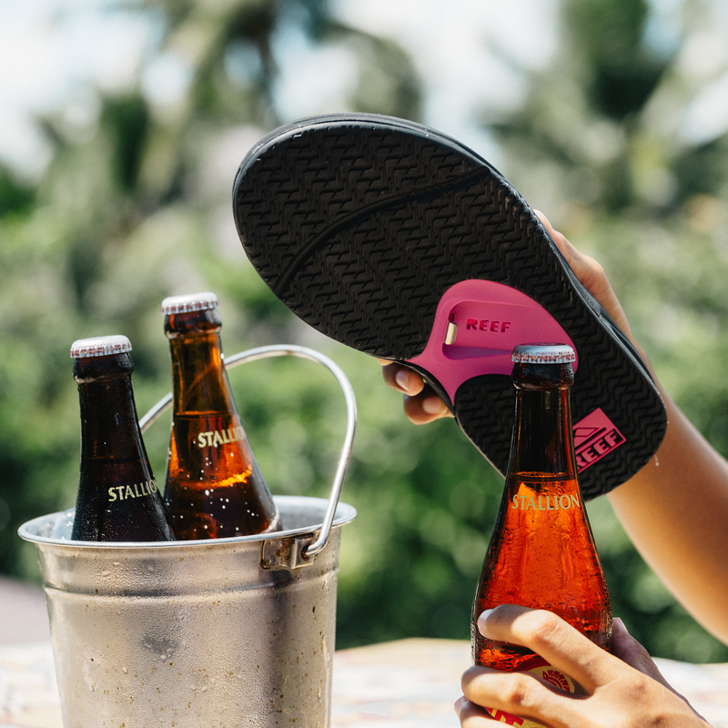 Flip flops beer opener bottom discount