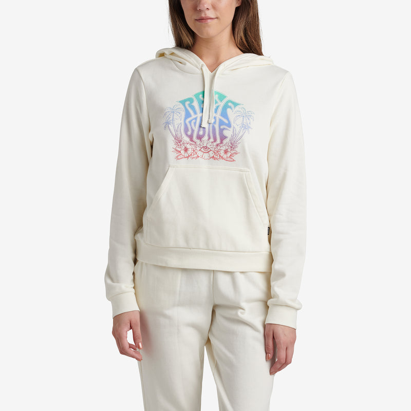 Fronds Pullover Hoody - Marshmallow