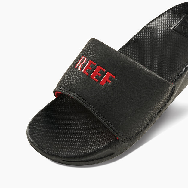 Kids One Slide - Reef Black/Red