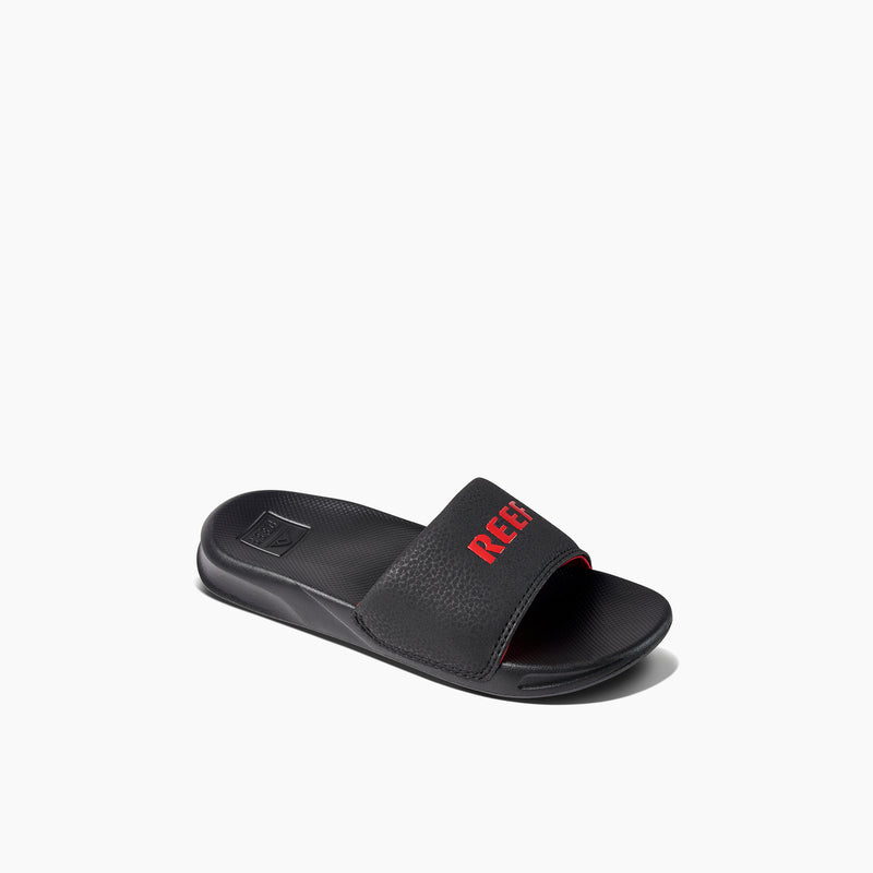 Kids One Slide - Reef Black/Red