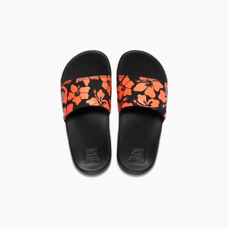 Kids One Slide Hibiscus Coral