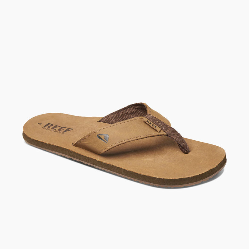 Reef leather shop smoothy sandals